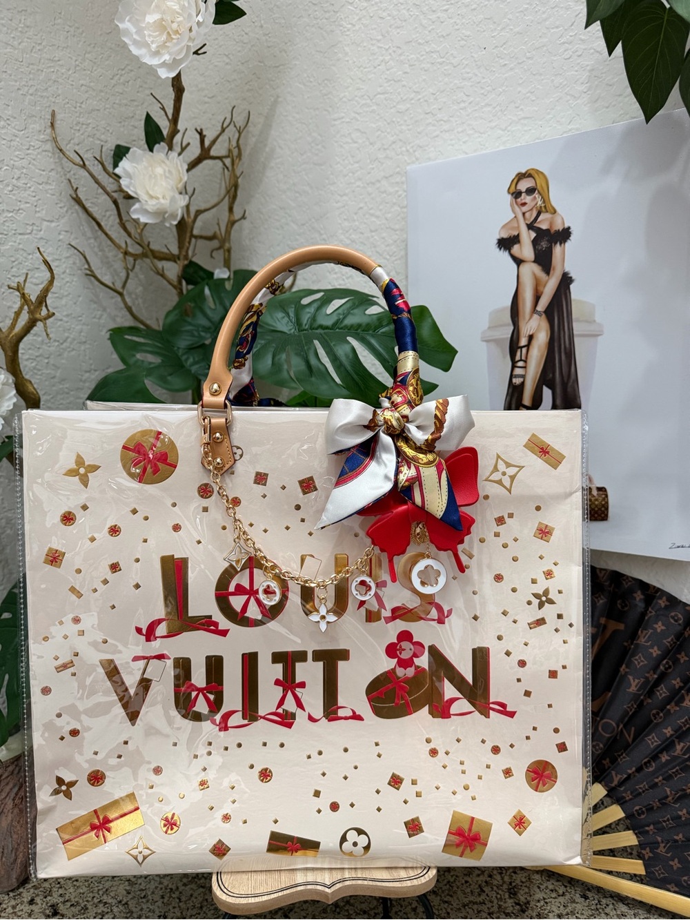 ♥️🤍♥️Louis Vuitton XL Gift Bag Tote♥️🤍♥️